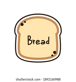 Bread vector. bread symbol. wallpaper. free space for text. bread logo design.