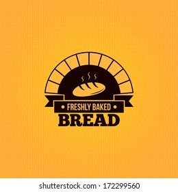 bread vintage design menu background