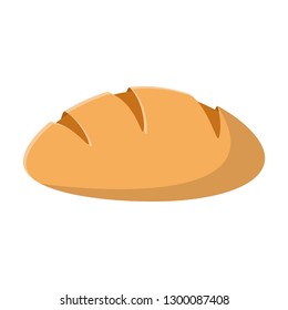 Bread wheat food isolated