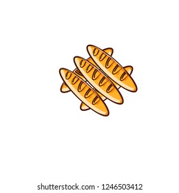 bread,bakery icon isolated on white background