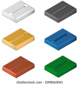 Breadboard Bundle 170 points Isometric View svg