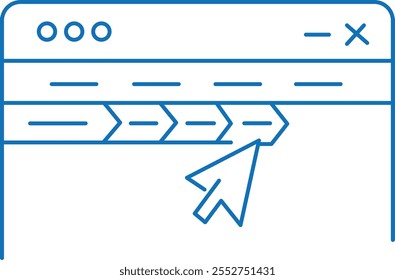 Hierarchie des Breadcrumb-Navigationswebseitenpfads