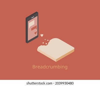 breadcrumbing relationship is the act of sending out flirtatious, but no committal social signals