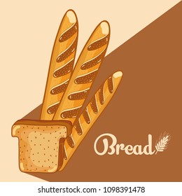 Breads delicious and fresh