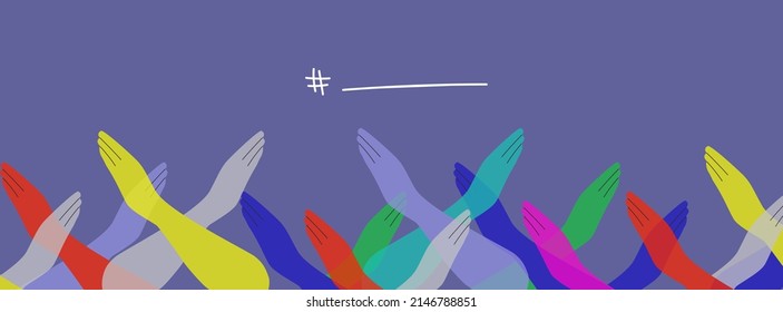  Break The Bias. International Women’s Day. Vector Illustration In Flat Style For Banner, Social Media.