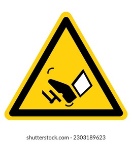 Break Car Symbol Sign, Vector Illustration, Isolated On White Background Label. EPS10