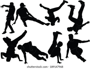 break dance collection - vector