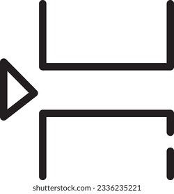 Break Doc Page Outline Icon