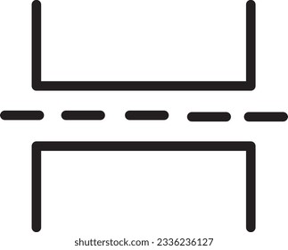 Break Editor Page Outline Icon