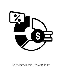 Ilustração de vetor misto de ícone de quebra