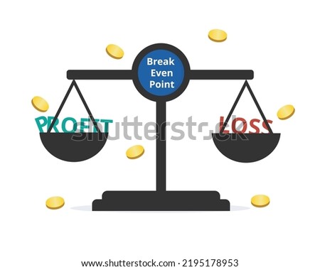 break even point or BEP for a trade or investment is determined by comparing the market price of an asset to the original cost