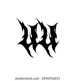 Break Gothic abc font art black icon illustration vector vintage alphabet logo design