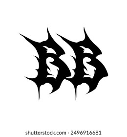 Break Gothic abc font art black icon illustration vector vintage alphabet logo design