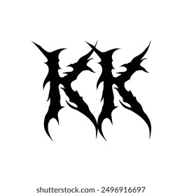 Break Gothic abc Schriftart schwarz Symbol Illustration Vektor Vintage Alphabet Logo Design