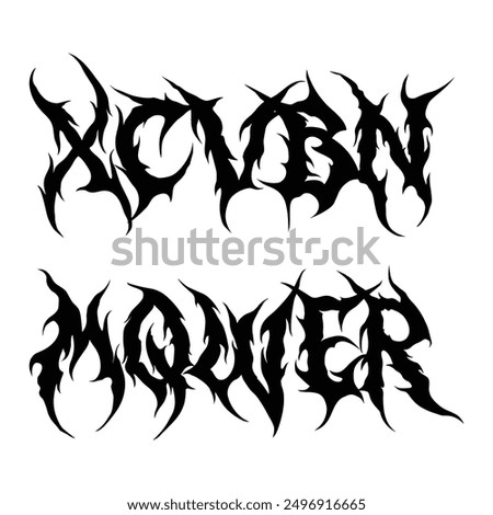 Break Gothic abc font art black icon illustration vector vintage alphabet logo design