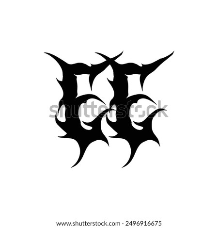 Break Gothic abc font art black icon illustration vector vintage alphabet logo design