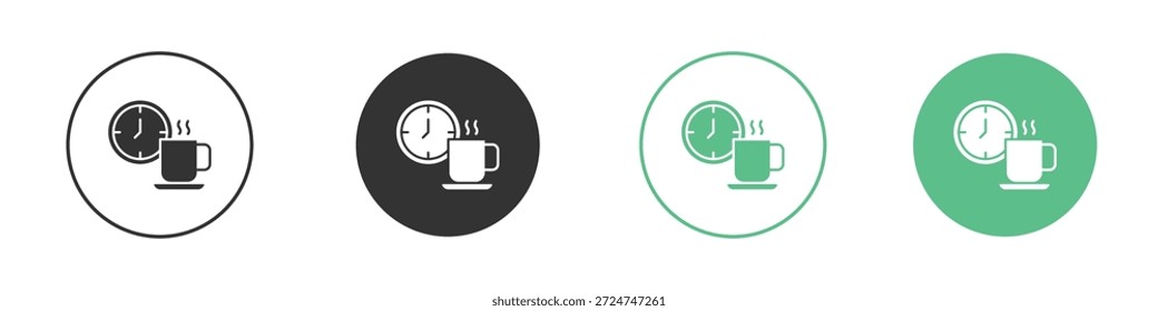 Rompe pictogramas de iconos. Vector EPS 10