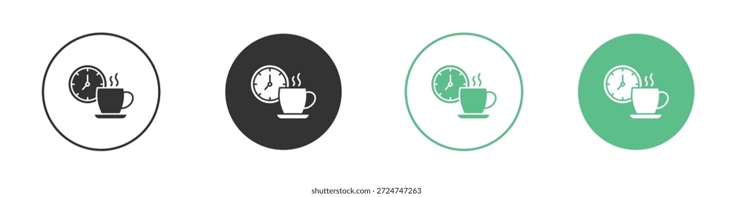 Rompe pictogramas de iconos. Vector EPS 10