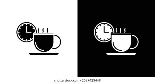 Break icon simple illustration in flat design