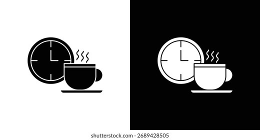 Ícone de quebra ilustração simples em design plano