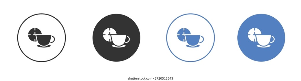 Unterbrechen Symbol Vektorgrafik ClipArt-Illustration Sammlung