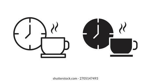 Romper el icono de Vector de diseños modernos planos y de carrera