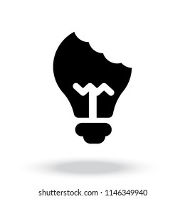  break lamp or bad idea - vector