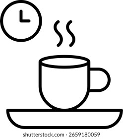 Break Line Icon Vector Design