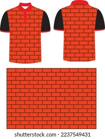 Break Polo T-Shirt Design. Das ist ein nettes Polohemd.