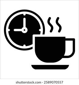 Break Time Icon Element For Design