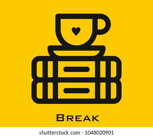 Break Vector icon