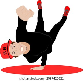 Breakdance dancer b boy 