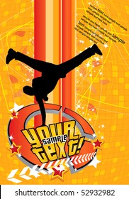 Break-dance poster