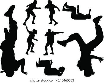 breakdance - vector