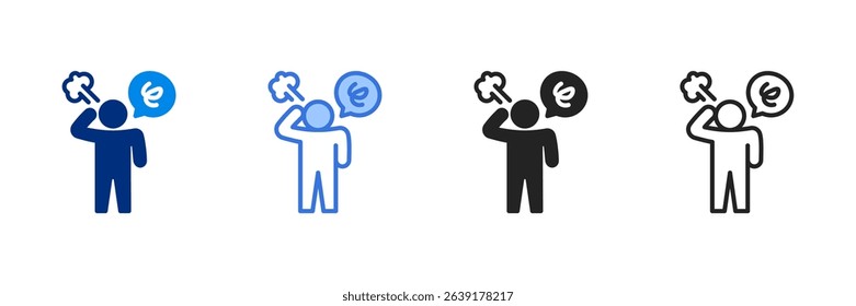 Breakdown Icon Set Multiple Style Vector Illustration