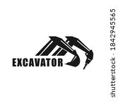 breaker and bucket excavator logo