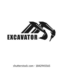 breaker and bucket excavator logo