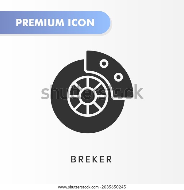 breaker icon for your website design, logo, app,\
UI. Vector graphics illustration and editable stroke. breaker icon\
glyph design.