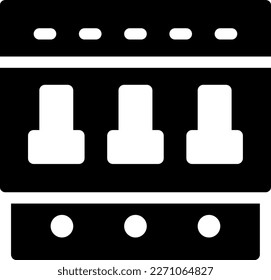 breaker Vector illustration on a transparent background. Premium quality symmbols. Glyphs vector icons for concept and graphic design. 

