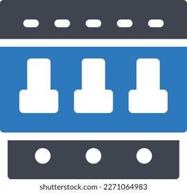 breaker Vector illustration on a transparent background. Premium quality symmbols. Glyphs vector icons for concept and graphic design. 

