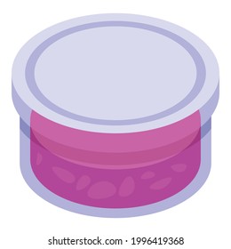 Breakfast box icon. Isometric of Breakfast box vector icon for web design isolated on white background