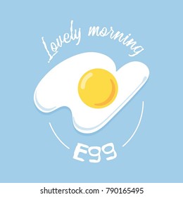 breakfast egg illustration