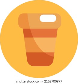 Desayuno espresso, ilustración, vector sobre fondo blanco.