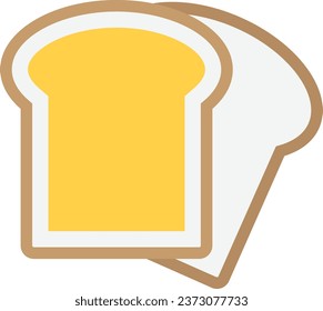 Breakfast Food Healthy Icon Vector Flat Illustration