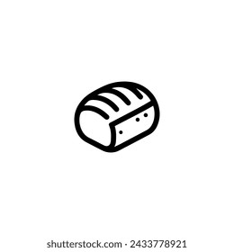Breakfast Food Icon in Outline Style