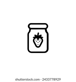 Breakfast Food Icon in Outline Style