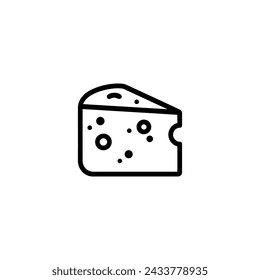 Breakfast Food Icon in Outline Style