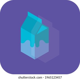 comida de desayuno, ilustración o imagen vectorial en colores vivos con fondo morado.