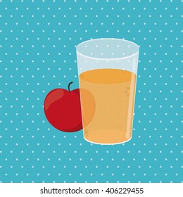 breakfast graphic design, vector illustration