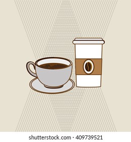 breakfast graphic design, vector illustration